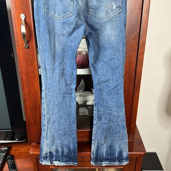 Free People Phoenix Crop Flare High Rise Jeans - Picture 9 of 12